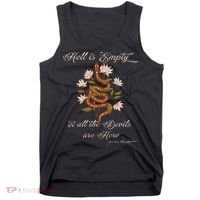 Hell Is Empty And All The Devils Are Here Shakespeare Tank Top thumb 0