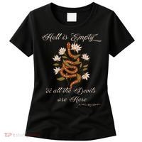 Hell Is Empty And All The Devils Are Here Shakespeare Women's T-Shirt thumb 0