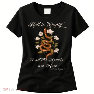 Hell Is Empty And All The Devils Are Here Shakespeare Women's T-Shirt
