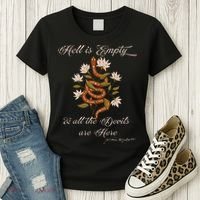 Hell Is Empty And All The Devils Are Here Shakespeare Women's T-Shirt thumb 3