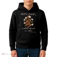 Hell Is Empty And All The Devils Are Here Shakespeare Kids Hoodie thumb 4