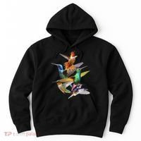 Hummingbird In Flight Hummingbird Gift I Love Hummingbird Hoodie thumb 0