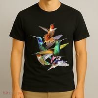 Hummingbird In Flight Hummingbird Gift I Love Hummingbird T-Shirt thumb 3