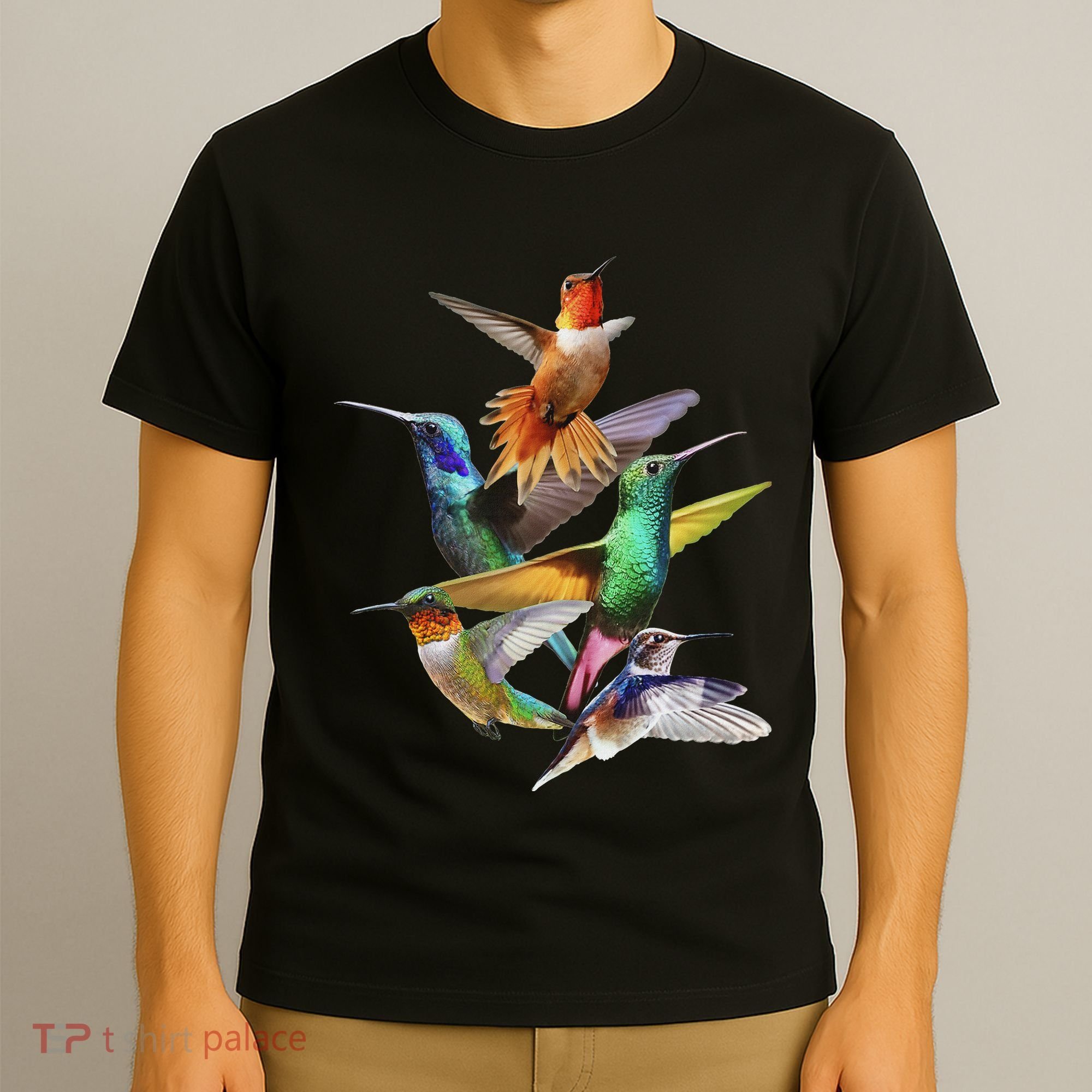 Hummingbird In Flight Hummingbird Gift I Love Hummingbird T-Shirt