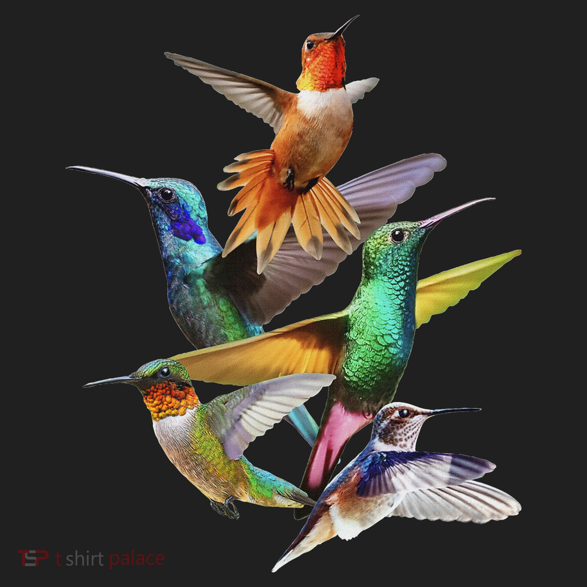 Hummingbird In Flight Hummingbird Gift I Love Hummingbird Beanie