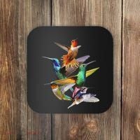Hummingbird In Flight Hummingbird Gift I Love Hummingbird Coaster thumb 0