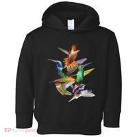 Hummingbird In Flight Hummingbird Gift I Love Hummingbird Toddler Hoodie thumb 0
