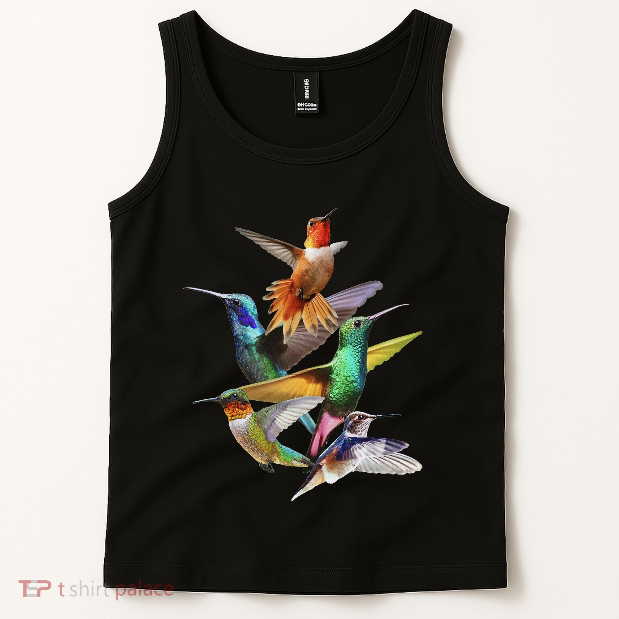 Hummingbird In Flight Hummingbird Gift I Love Hummingbird Tank Top
