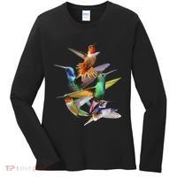 Hummingbird In Flight Hummingbird Gift I Love Hummingbird Women's Long Sleeve Shirt thumb 0