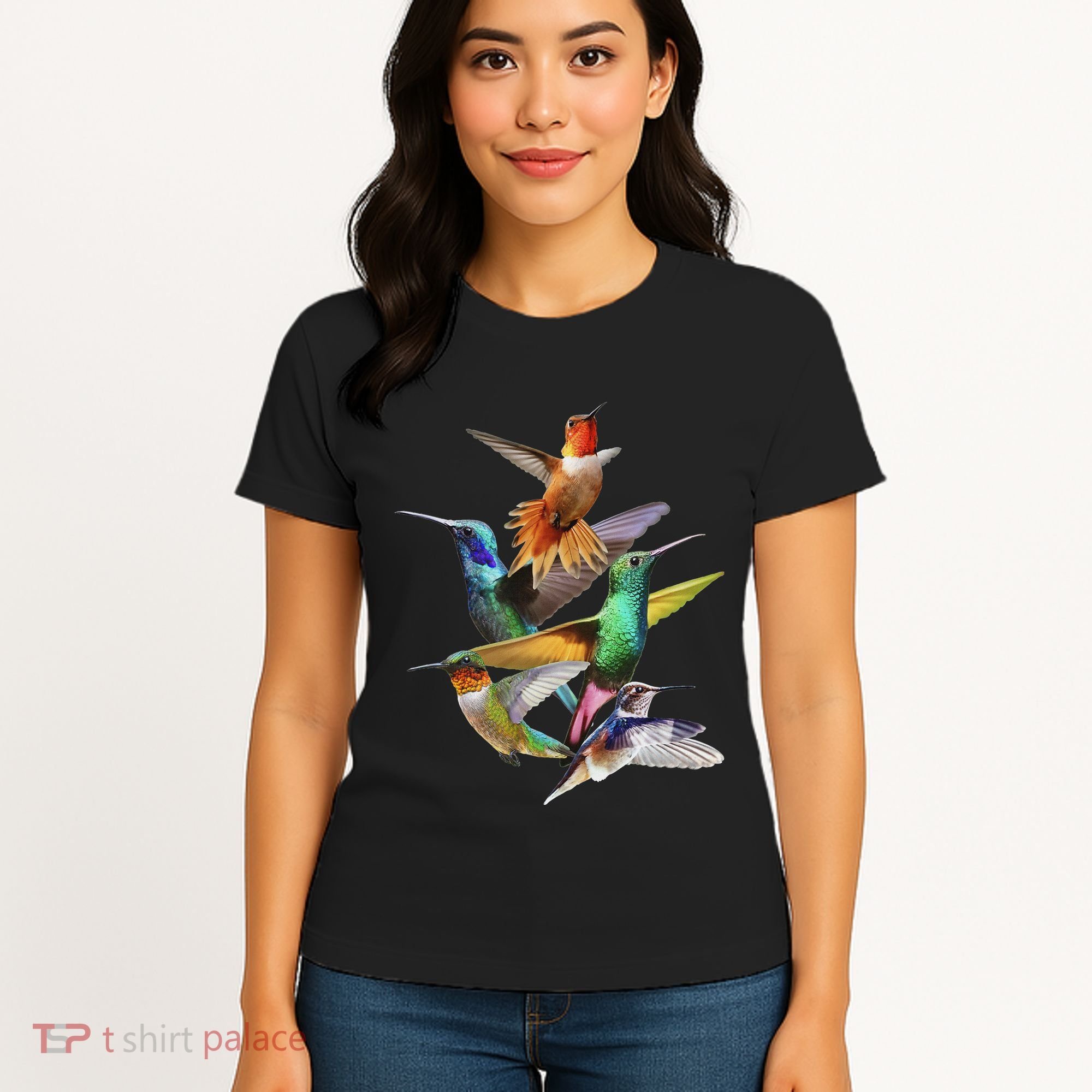 Hummingbird In Flight Hummingbird Gift I Love Hummingbird Women's T-Shirt