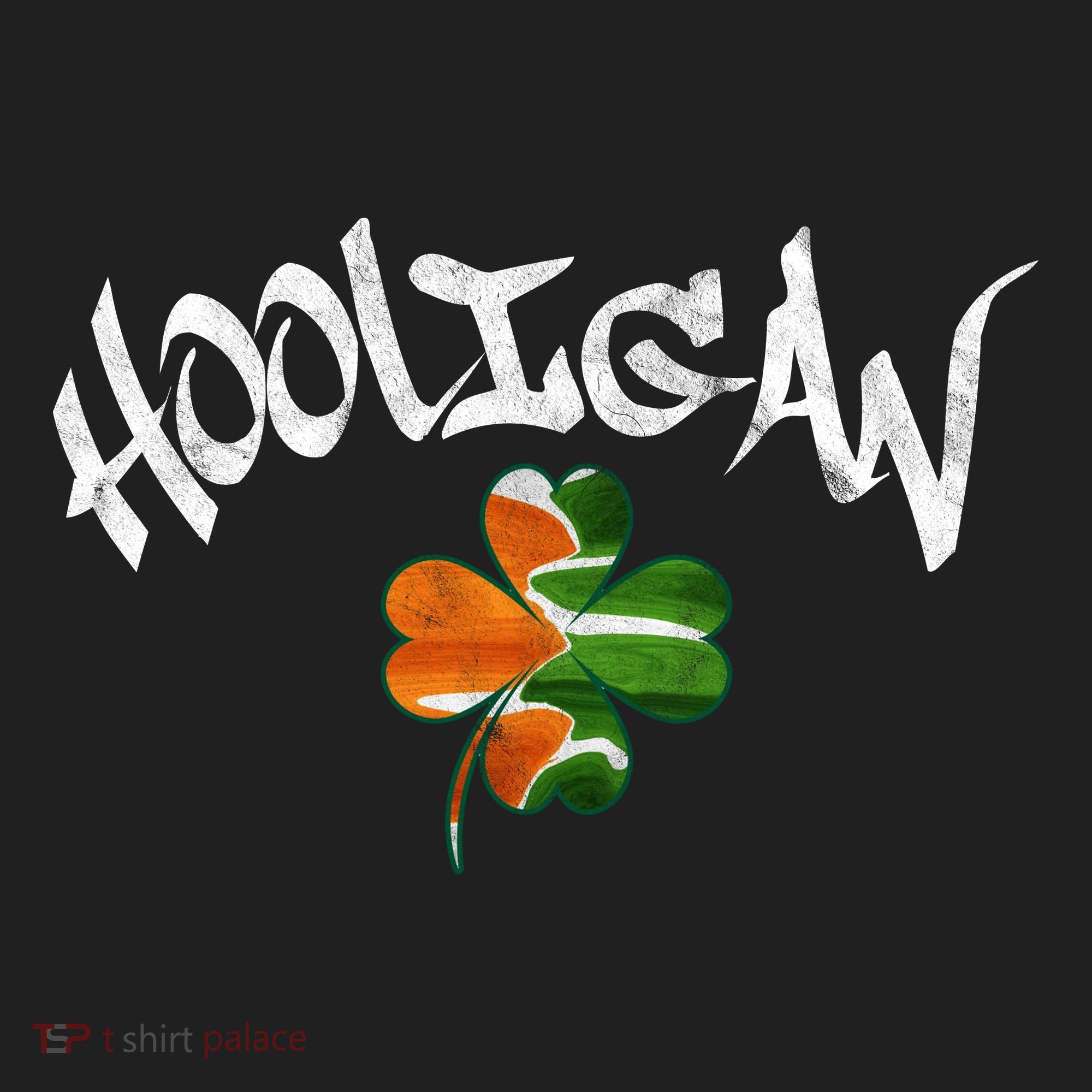 Hooligan Irish Flag St Patricks Day Women's Sweatshirt