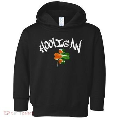 Hooligan Irish Flag St Patricks Day Toddler Hoodie