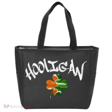 Hooligan Irish Flag St Patricks Day Tote Bag