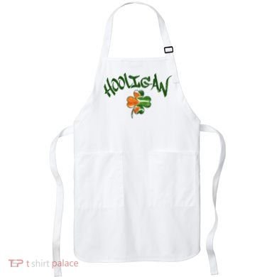 Hooligan Irish Flag St Patricks Day Apron