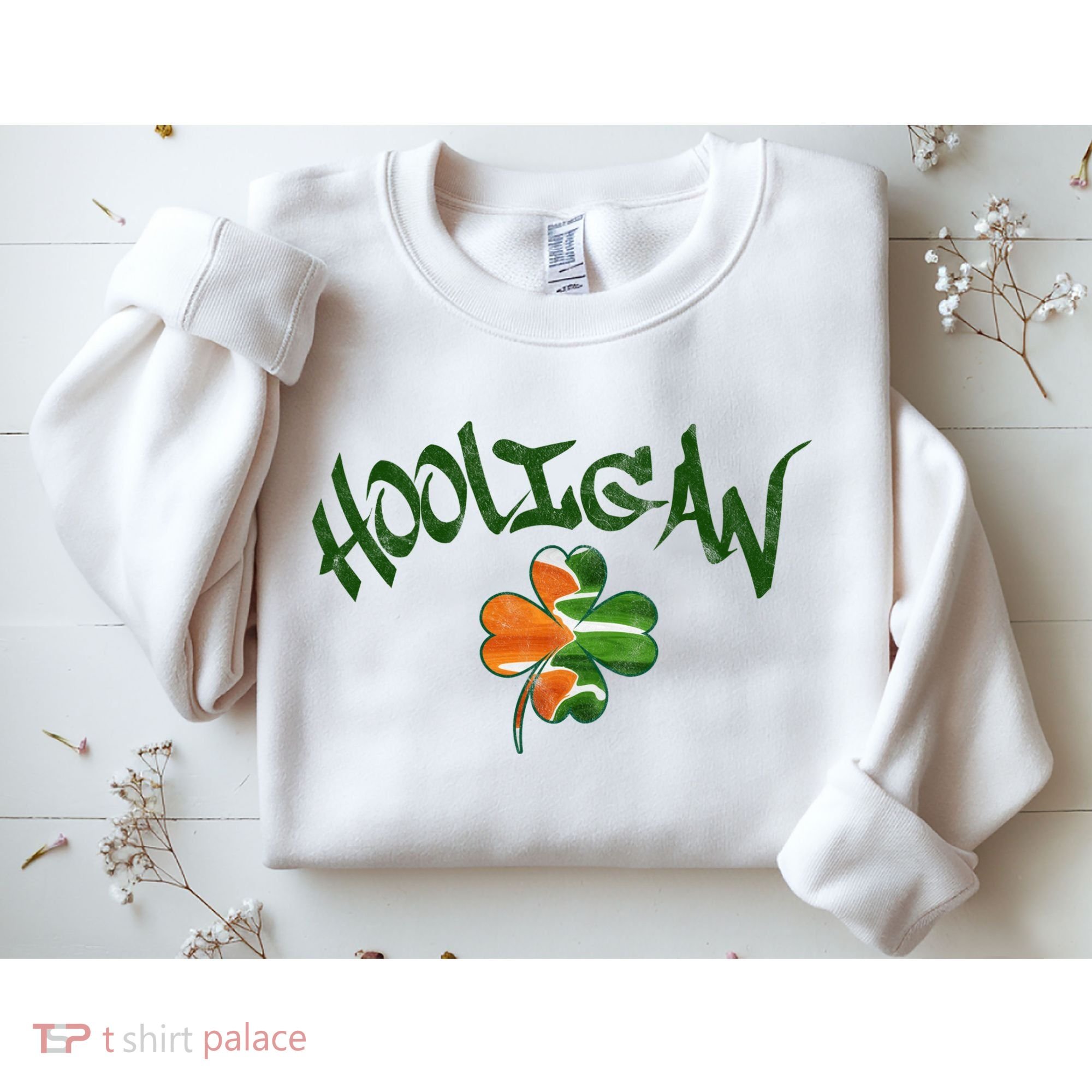 Hooligan Irish Flag St Patricks Day Sweatshirt