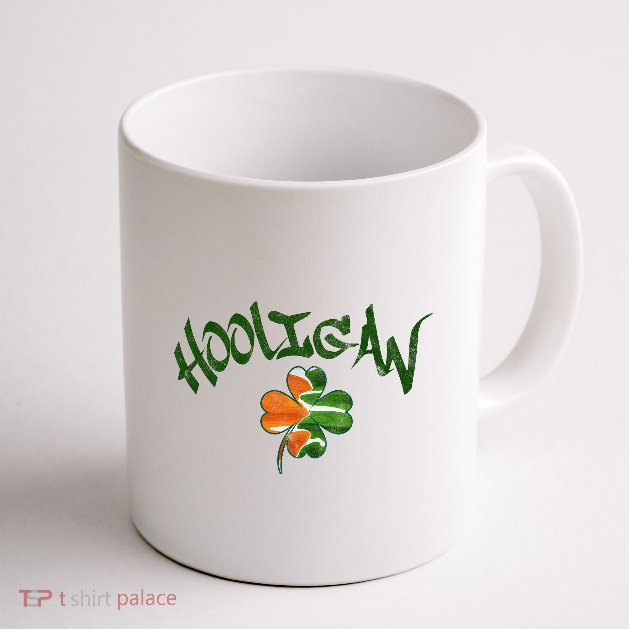 Hooligan Irish Flag St Patricks Day Coffee Mug