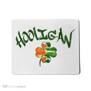 Hooligan Irish Flag St Patricks Day Mousepad