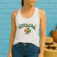 Hooligan Irish Flag St Patricks Day Women's Tank Top thumb 2