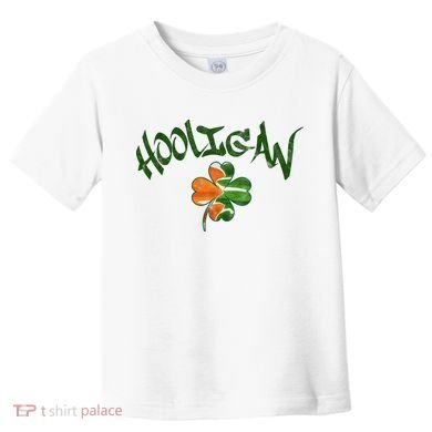 Hooligan Irish Flag St Patricks Day Toddler T-Shirt
