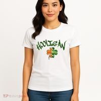 Hooligan Irish Flag St Patricks Day Women's T-Shirt thumb 4