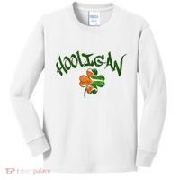 Hooligan Irish Flag St Patricks Day Kids Long Sleeve Shirt thumb 0