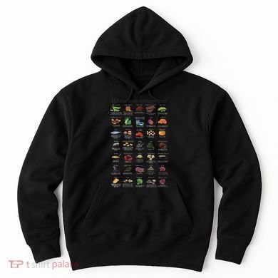 High Irons Food Reference Chart Hoodie