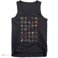 High Irons Food Reference Chart Tank Top thumb 0