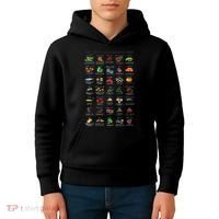 High Irons Food Reference Chart Kids Hoodie thumb 4