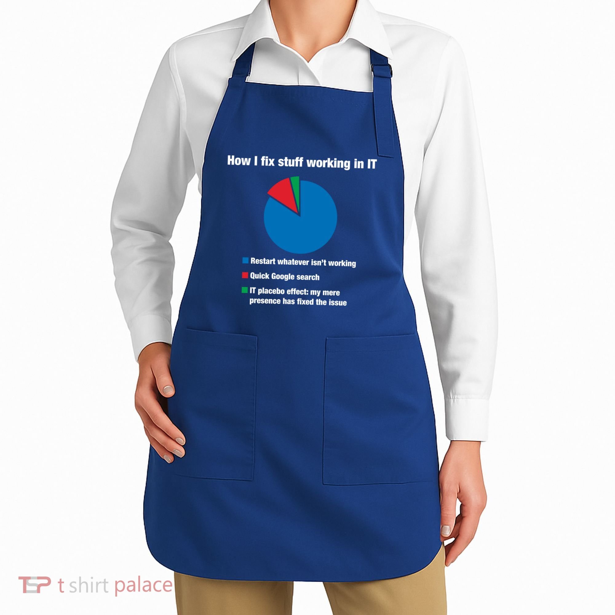 How I Fix Stuff Working In It Tech Support Geek Nerd Gift Cute Gift Apron