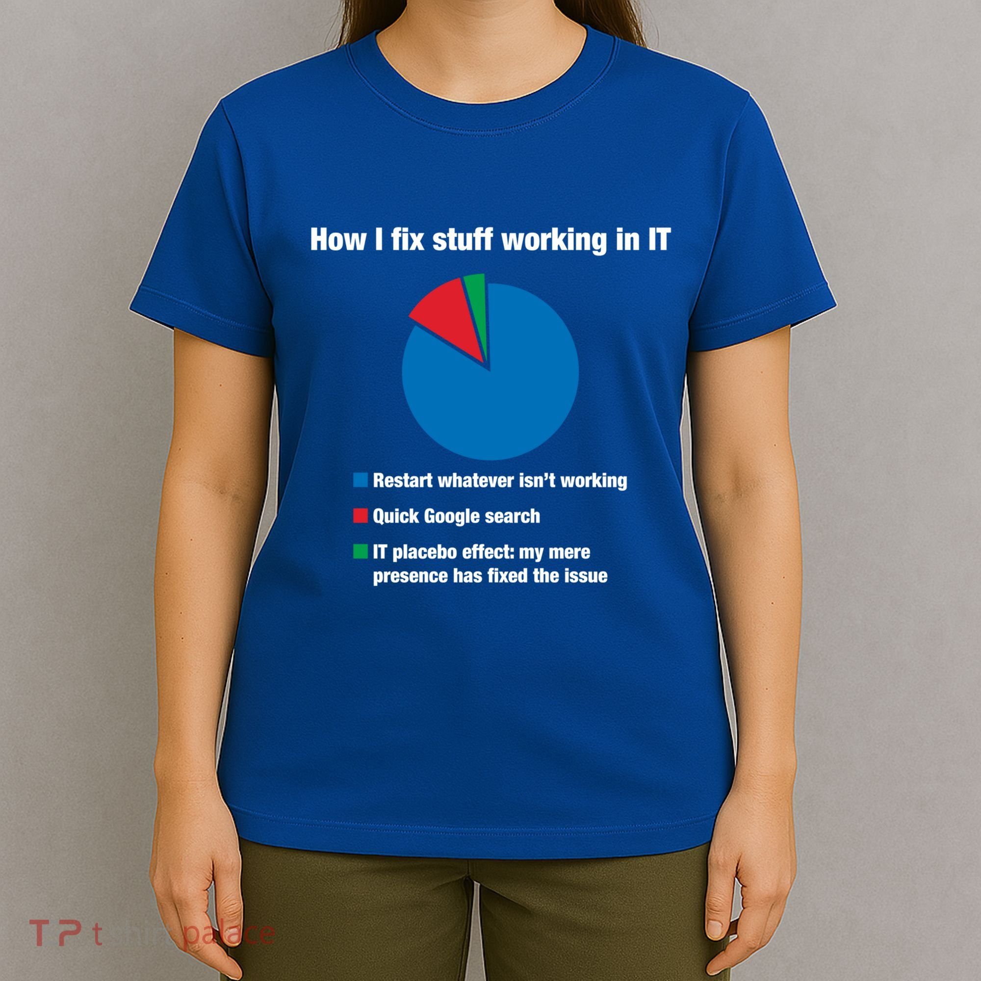 How I Fix Stuff Working In It Tech Support Geek Nerd Gift Cute Gift T-Shirt