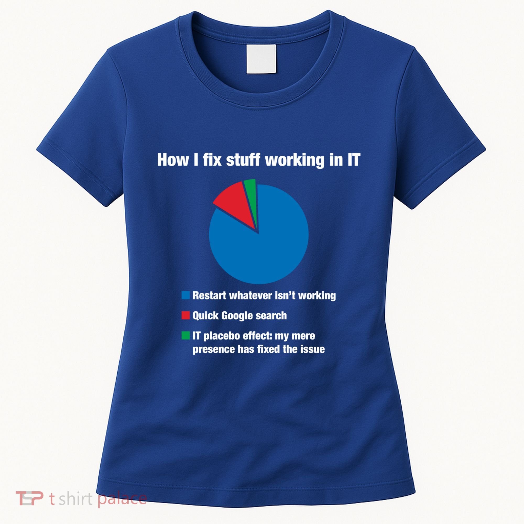 How I Fix Stuff Working In It Tech Support Geek Nerd Gift Cute Gift Women's T-Shirt