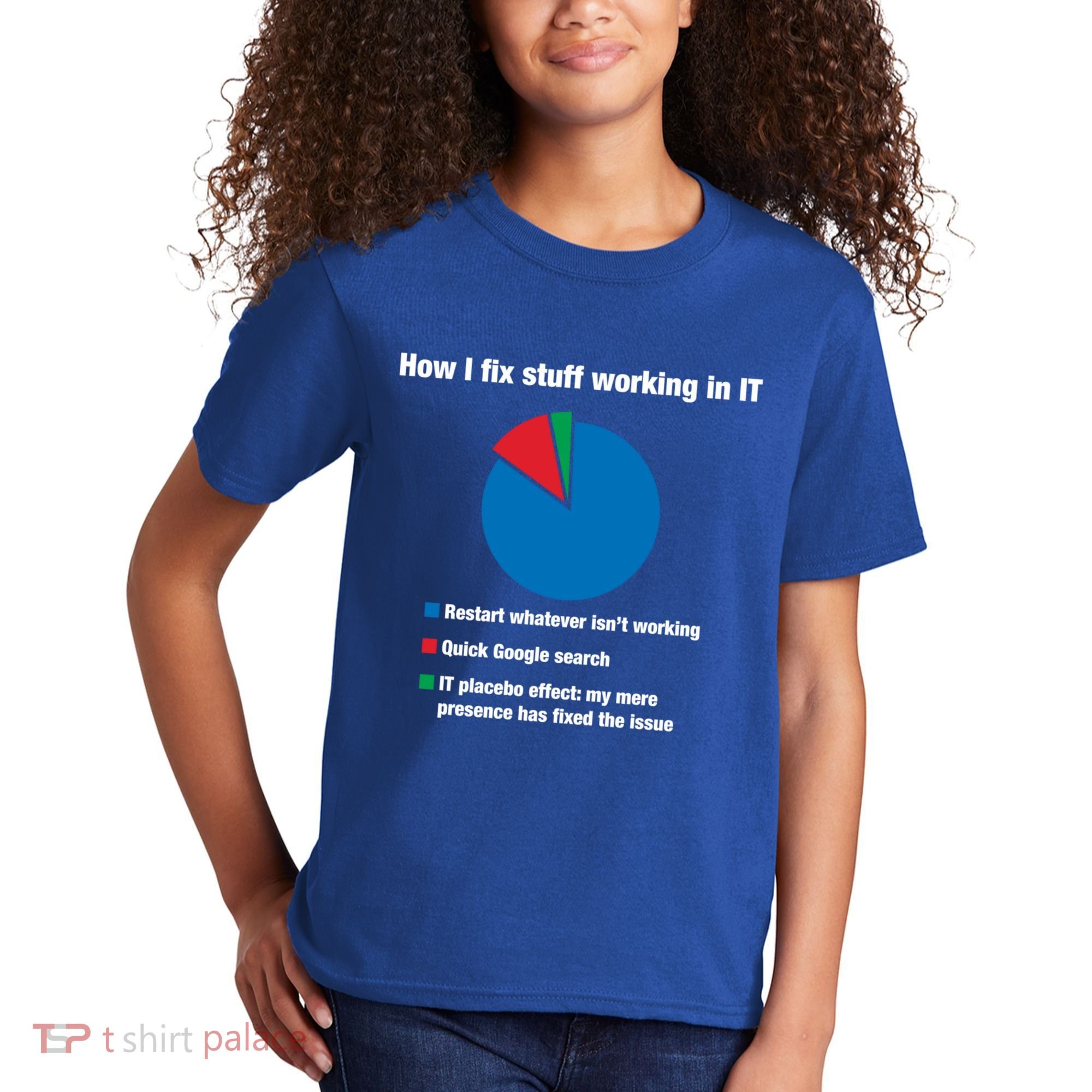 How I Fix Stuff Working In It Tech Support Geek Nerd Gift Cute Gift Kids T-Shirt