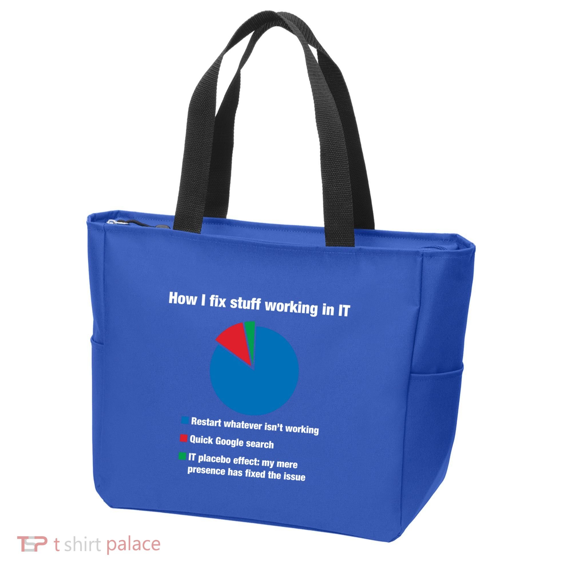 How I Fix Stuff Working In It Tech Support Geek Nerd Gift Cute Gift Tote Bag