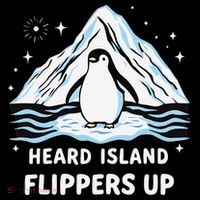 Heard Island Flippers Up Penguin Funny Snow Coffee Mug thumb 5
