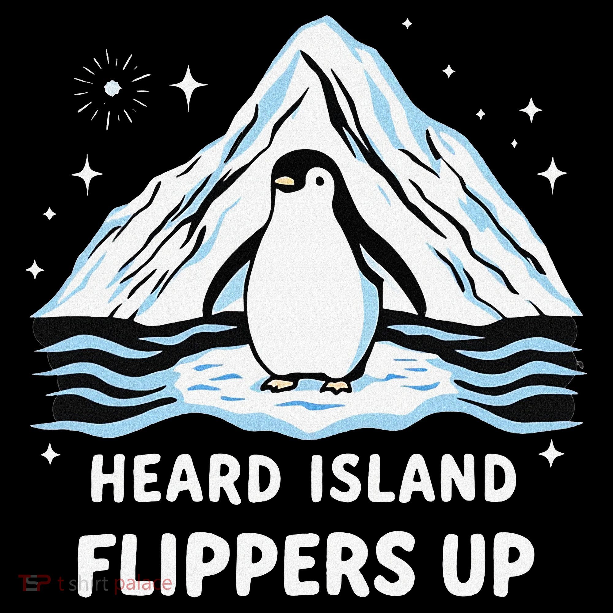 Heard Island Flippers Up Penguin Funny Snow Coffee Mug