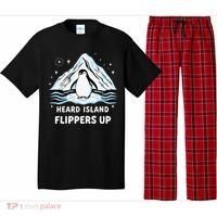 Heard Island Flippers Up Penguin Funny Snow Pajama Set thumb 0