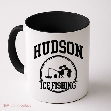 Hudson Ice Fishing Coffee Mug