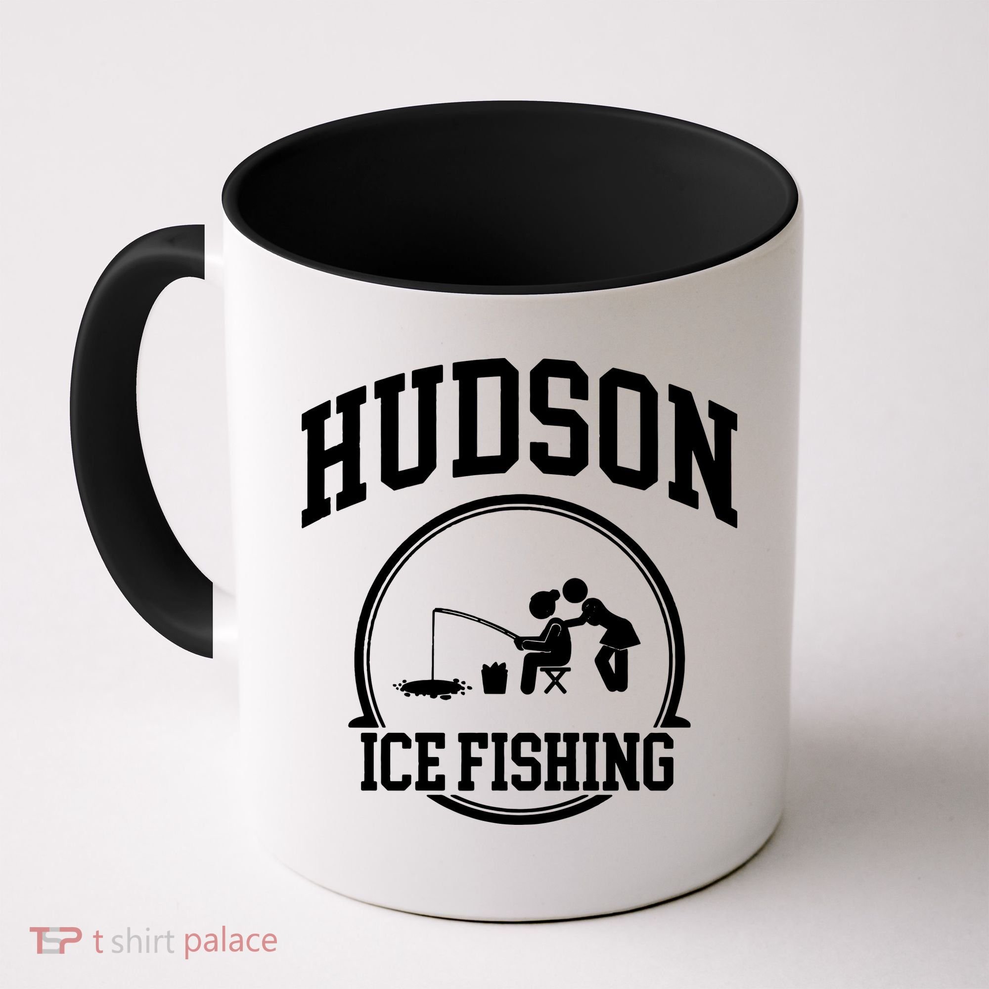 Hudson Ice Fishing Coffee Mug