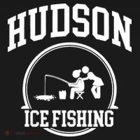 Hudson Ice Fishing Ornament thumb 1