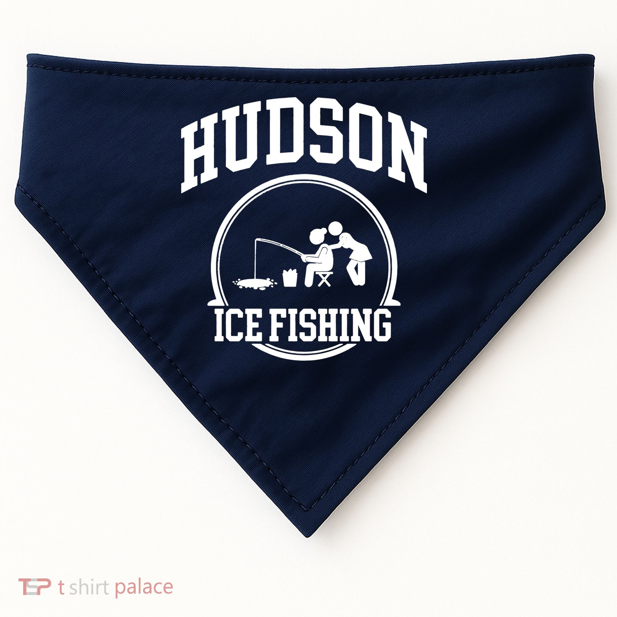 Hudson Ice Fishing USA-Made Doggie Bandana