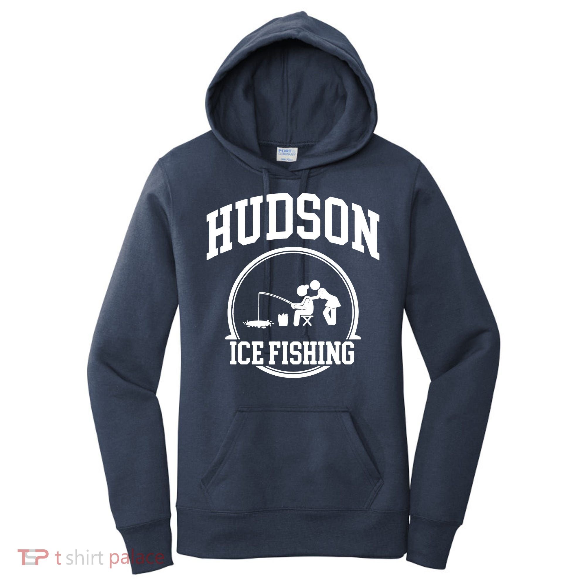 Hudson Ice Fishing Women's Hoodie