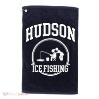 Hudson Ice Fishing Golf Towel thumb 0