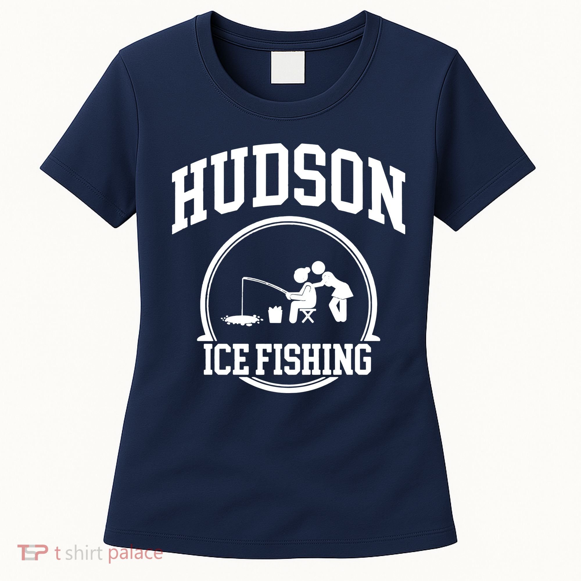 Hudson Ice Fishing Women's T-Shirt