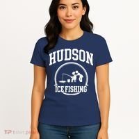 Hudson Ice Fishing Women's T-Shirt thumb 4