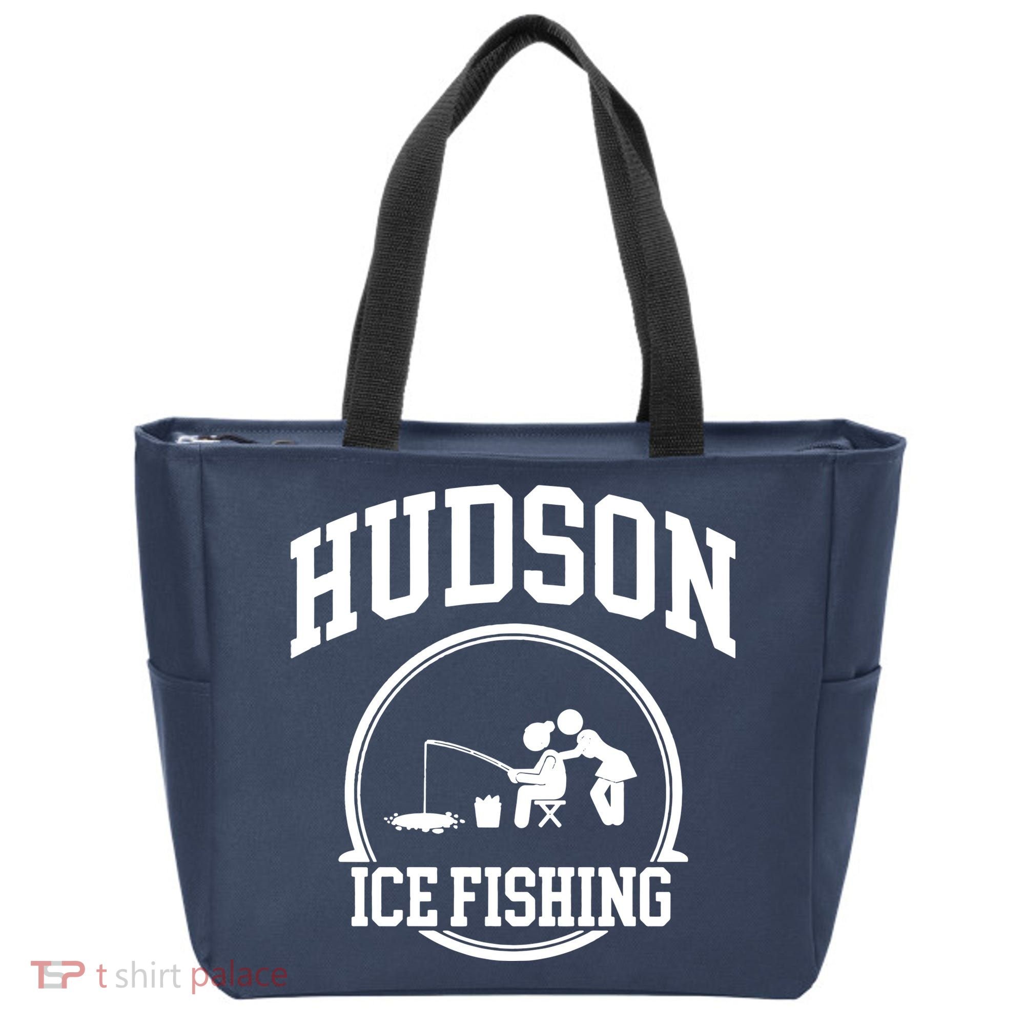 Hudson Ice Fishing Tote Bag