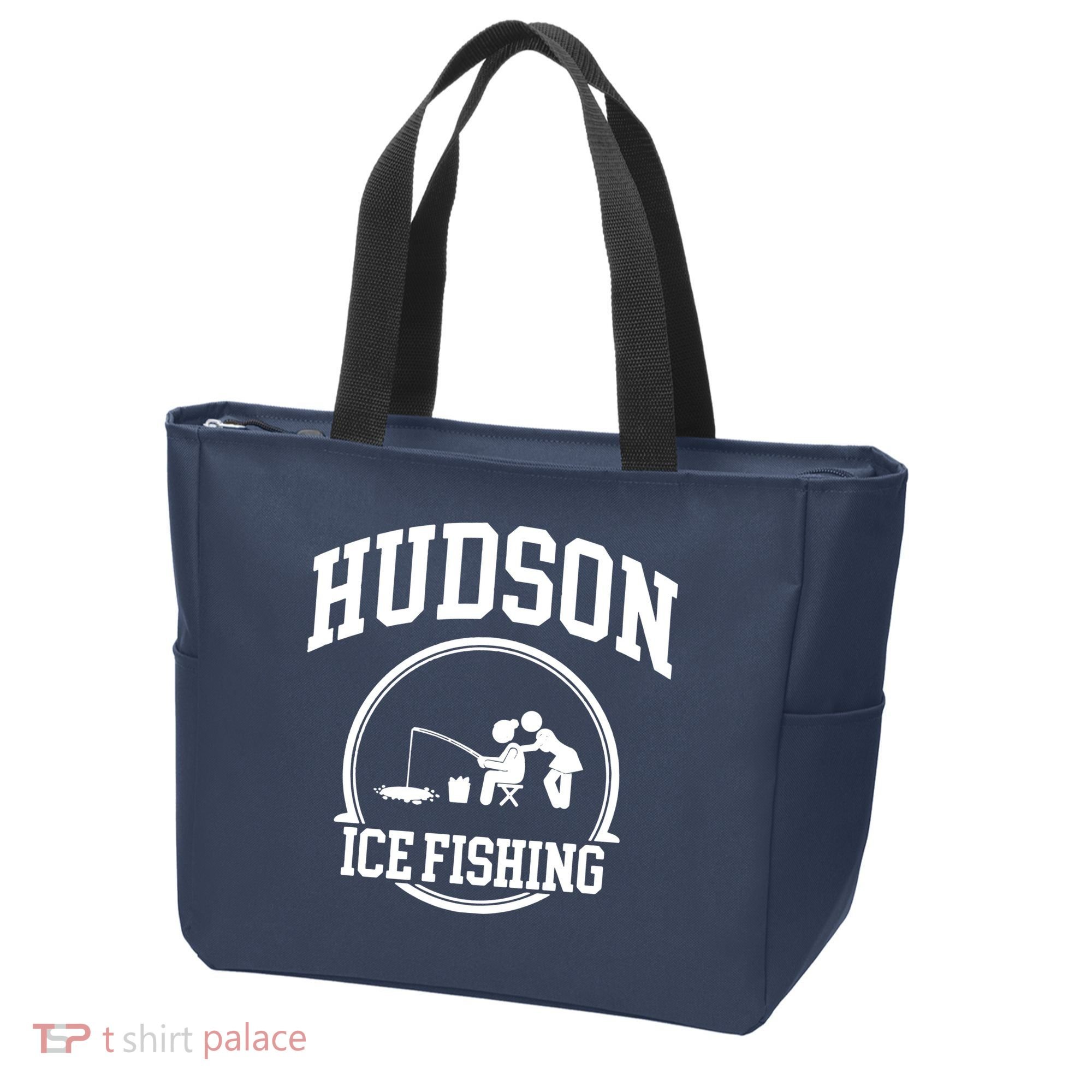 Hudson Ice Fishing Tote Bag
