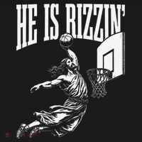 He Is Funny Rizzin Basketball Gift Apron thumb 3