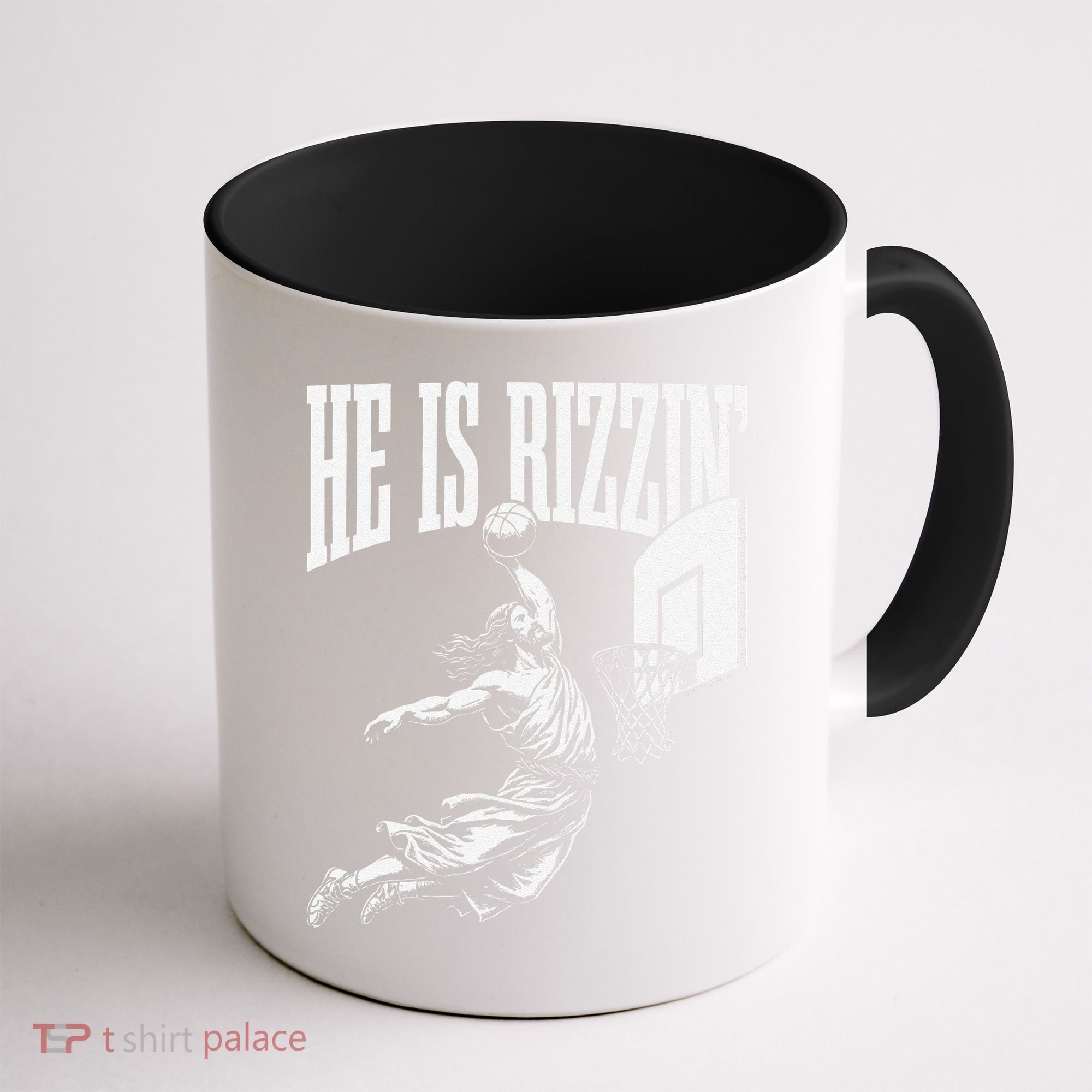 He Is Funny Rizzin Basketball Gift Coffee Mug