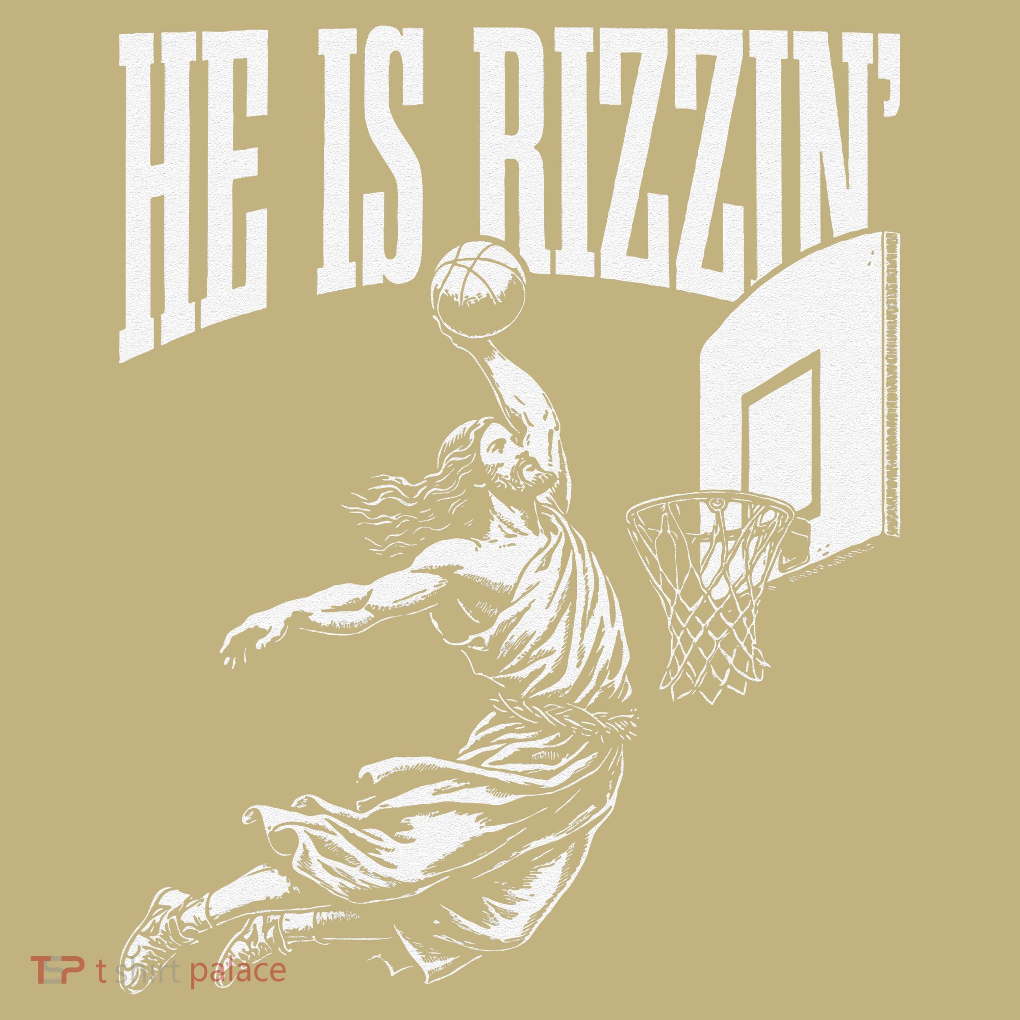 He Is Funny Rizzin Basketball Gift Long Sleeve Shirt