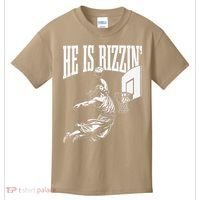 He Is Funny Rizzin Basketball Gift Kids T-Shirt thumb 0